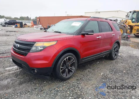 2013 Ford Explorer Sport from USA, damaged, VIN 1FM5K8GT0DGB35776